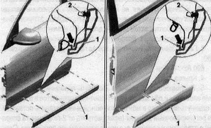 Решетка на предната врата