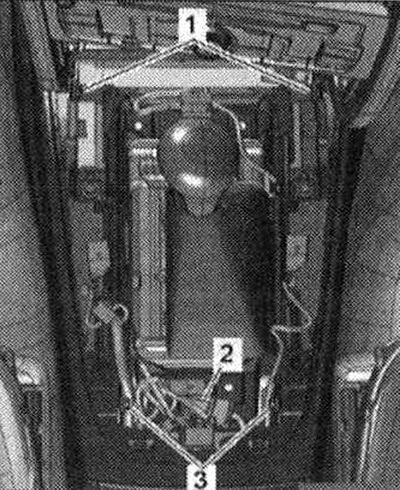 Kompl s prednou stredovou lakťovou opierkou: demontujte prednú lakťovú opierku. Doplnková výbava…