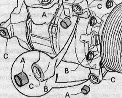 Монтажът се извършва в обратен ред, като в този случай е необходимо да се провери позицията на…