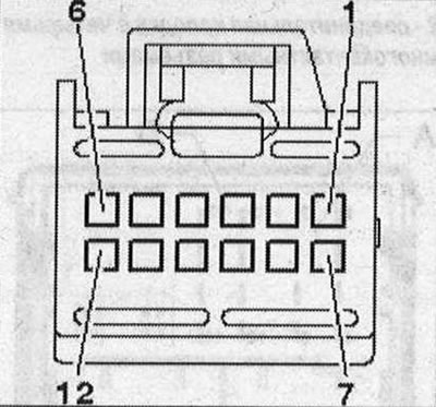 Многопинов конектор, 12-пинов (T12t)