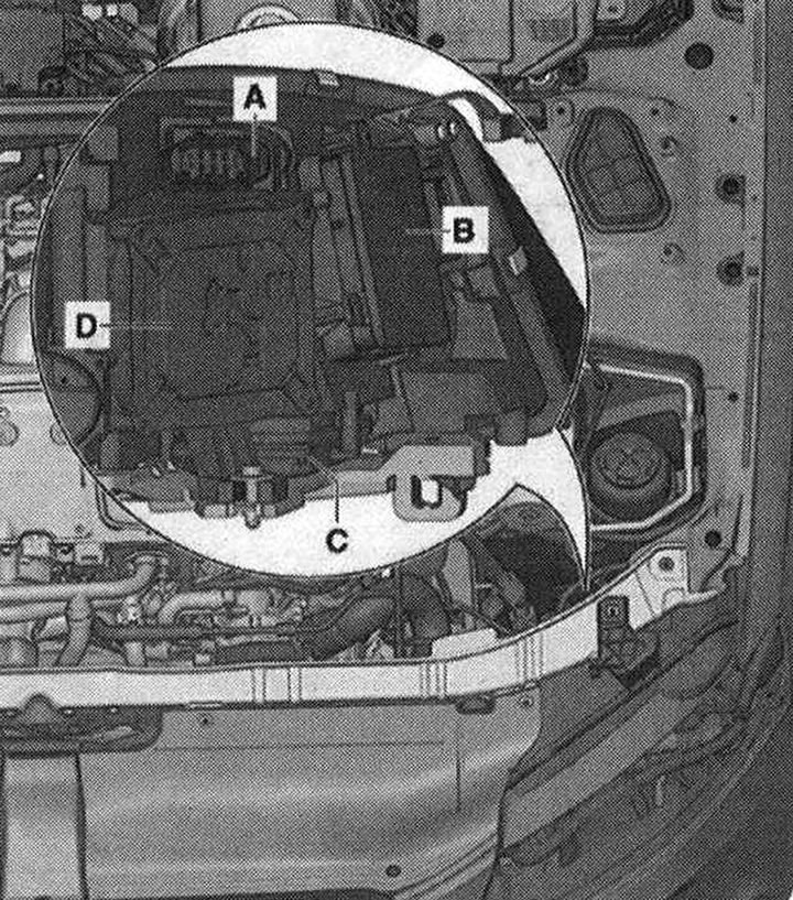 Място за монтаж: На левия фар.