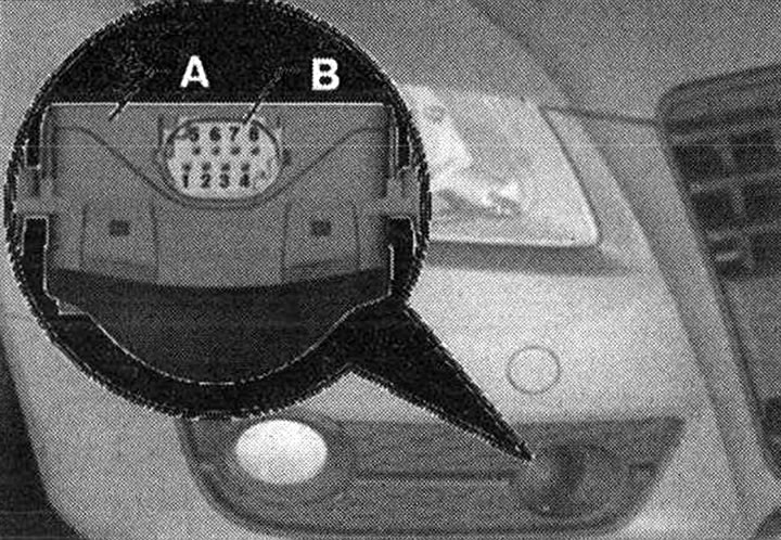 Място за монтаж: На решетката на бронята, отпред вдясно