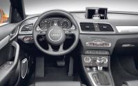 Audi Q3 2011 гады, панэль прыбораў