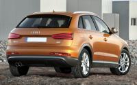 Audi Q3 2011 rok, widok z tyłu